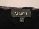 Sukienka ciemna, krótka, z dzianiny, „APRICOT”, rozm. L - 6