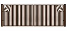 Brama typ CLASSIC - 4,00 x 1,25 m - 7