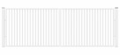 Brama typ P-20 - 4,00 x 1,25 m - 2