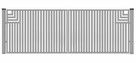 Brama typ CLASSIC A - 4,00 x 1,50 m - 7