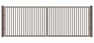 Brama typ P-20 - 4,00 x 1,25 m - 5
