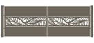 Brama typ WALL - 4,00 x 1,50 m - 2
