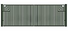 Brama typ CLASSIC A - 4,00 x 1,50 m - 9