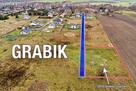 Działka pod zabudowę 1501 m2 - Grabik - 2