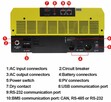 Inwerter Hybrydowy MPPT Dotykowy EA 5600w NOWYCena z Wysyłką - 3