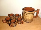 Ceramiczny dzbanek i kubki do grzanego wina - NOWA CENA!!! - 3