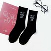 Skarpety czarne soxy skiety 36-42 socks sneakers sport fun - 2