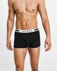 Czarne bokserki męskie TOPMAN trunk XS bielizna męska szorty - 3