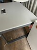 Biurko szare OGI 120x80 biurka stoły do biur domu - 3