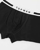 Czarne bokserki męskie TOPMAN trunk XS bielizna męska szorty - 4