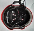 S kask dla dziewczynki Corsa S 48-54 cm czerwony z kwiatkami - 6