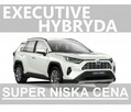 Toyota RAV-4 Executive  218KM Hybryda Kamera 360st. Dostępny od ręki ! 2279zł - 1