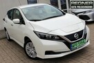 Nissan Leaf SalonPL FV23% 40Khw Visia 12.2021r 150KM 1WŁ ASO LED Parktronic - 1