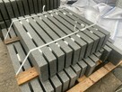 Krawężnik granitowy Bohus siwy 6 x 25 x 90 cięto płomieniowa - 2