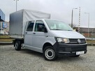 Volkswagen Transporter Brygadówka 6-Osób Salon PL 2.0 TDI Klimatyzacja Komputer Zadbany - 3