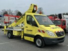 Mercedes Sprinter Podnośnik Koszowy 22m RUTHMANN TB 220 Zwyżka UDT Wumag GSR 15m w bok - 1