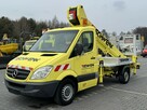 Mercedes Sprinter Podnośnik Koszowy 22m RUTHMANN TB 220 Zwyżka UDT Wumag GSR 15m w bok - 2