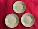 Stare talerze płaskie Tułowice PRL i gratis - 3