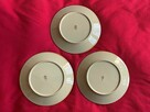 Stare talerze płaskie Tułowice PRL i gratis - 4