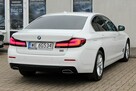 BMW 518 Salon PL FV23% Skóra Nawigacja LED Ambient Serwis ASO Gwarancja - 6