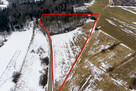 Działka widokowa Zborowice - gm. Ciężkowice!