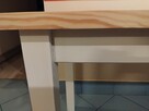 Nowy stół drewniany skandynawski 120x65x75.Bardzo ładny. - 3