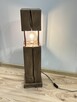 Lampa drewniana loft - 4
