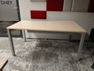 Biurko 160x100 BENE z tunelami na kable Dostępne 22 sztuki - 3