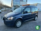 Volkswagen Caddy 2.0 MPI 109 KM  5 osobowy  2014 r  cena export