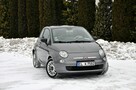 Fiat 500 1.2i(69KM)*Panorama*Klimatyzacja*Welur*Chrom*I Właściciel*Alu16"ASO - 2