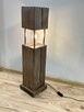 Lampa drewniana loft - 5