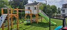 Domek dla dzieci z wieżyczką/ plac zabaw - 9