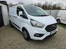 Ford Transit Custom 2.0 TDCi 130KM FV23% bezwypadek BDB WYPOSAŻENIE 3 osobowy BDB stan - 5