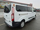 Ford Transit Custom 2.0TDCI 130KM 9 osób Long Oryginał Stan Bezwypadkowy  I Właściciel - 5