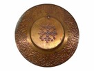 Talerz ozdobny miedziany na ścianę - 2