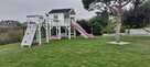 Domek dla dzieci z wieżyczką/ plac zabaw - 5