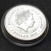 1 $ Moneta Srebro Elizabeth II Dolar Królowa Wielkanoc