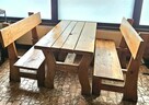 Sprzedam stoły drewniane, ławki, krzesła - 2