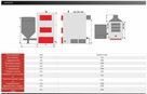 Używany piec, kocioł DRAGON DUO V 150 kW na ekogroszek - 11