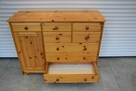 komoda z drewna sosnowego - super stan - 5