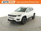 Jeep Compass 4x4 automat półskóra panorama navi klima auto grzane fotele kamera - 1