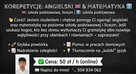 Korepetycje Angielski/Matematyka Online - 2