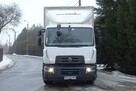 Renault D19 Euro 6 kontener 21p, tylko 442 tys.km! Sprowadzony manual! - 2