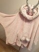 Ponczo pudrowy róż uniwersalne - 4