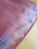 Firana organtyna róż metalik 70 x 300 cm firanka - 3
