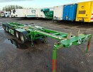 Naczepa do kontenerow 5 osiowa rozpinka podkontenerowa - 3