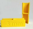 Dystans 2 szt. do montażu frontów szuflad 3mm dla stolarzy. - 3