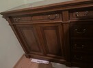 Komoda drewniana w stylu gabinetowym klasyczna masywna ciężk - 5