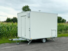 Przyczepa gastronomiczna handlowa 3.5 m z wyposażeniem nowa - 3