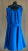 ELEGANCKA SUKIENKA – KOLOR SZAFIROWY - 2